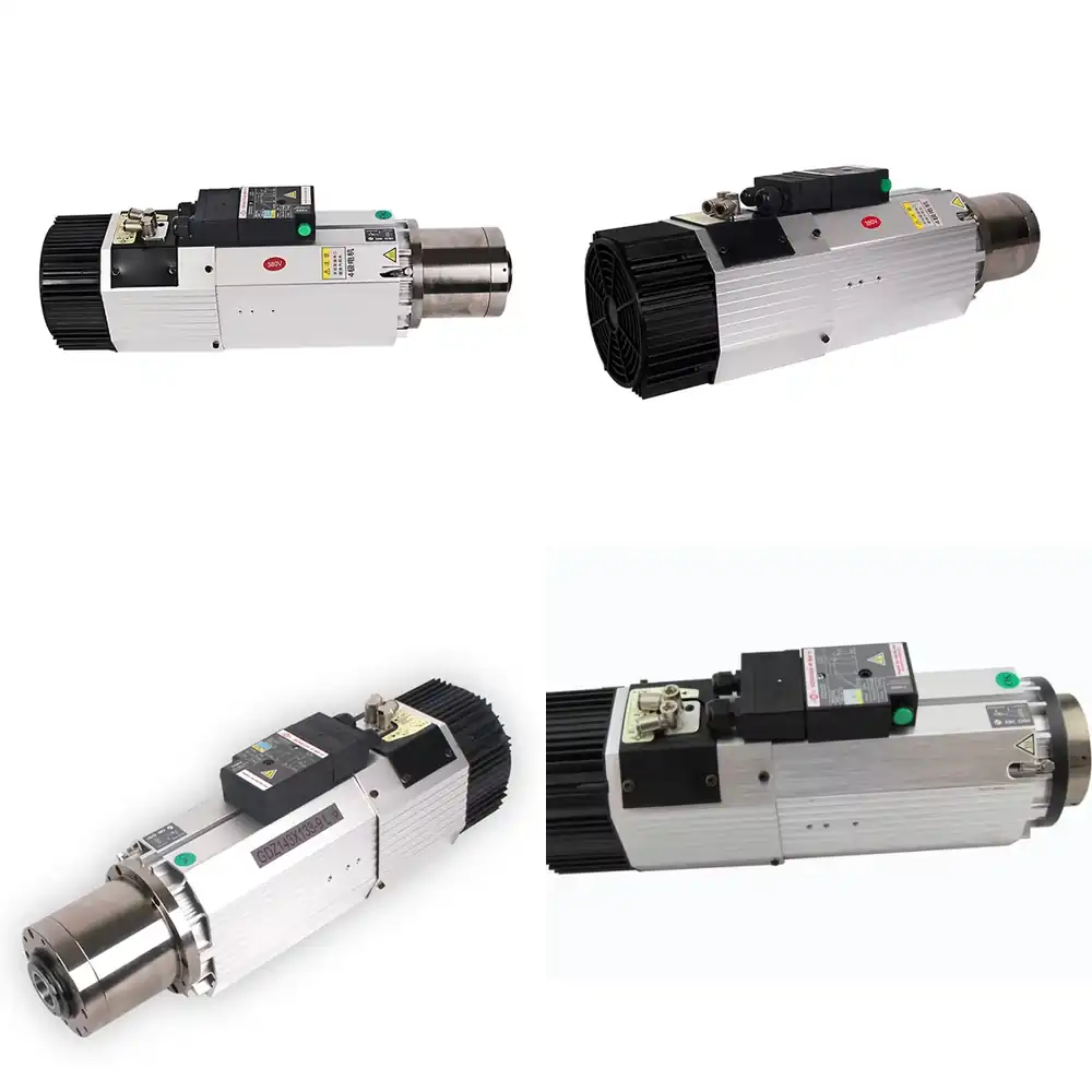Spindle Motor - มอเตอร์แกนหมุนระบายความร้อนด้วยอากาศ 9KW Atc รุ่น GDZ143X133-9 สำหรับงานเจียร