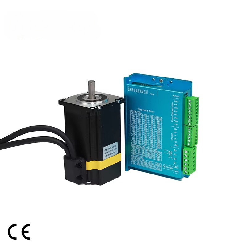 Nema23 Stepper - ชุดมอเตอร์สเต็ปเปอร์แบบวงปิด NEMA23 ประสิทธิภาพสูงสำหรับเครื่องเราเตอร์ CNC เครื่องพิมพ์ และหุ่นยนต์อุตสาหกรรม