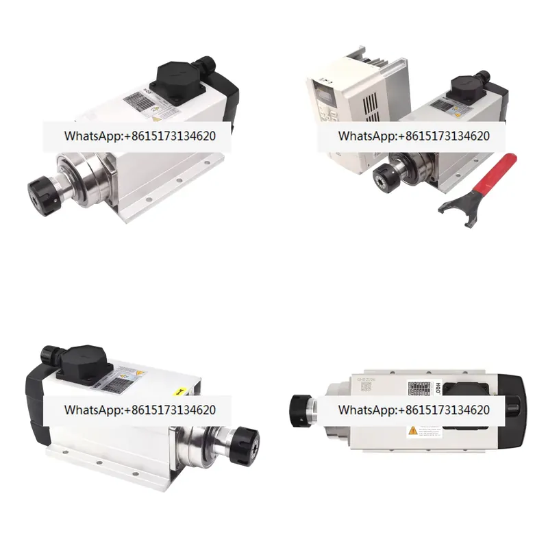 Spindle Motor - GDF60-18Z/4.5 4.5kw แกนหมุน Er20 ชุดอินเวอร์เตอร์ VFD