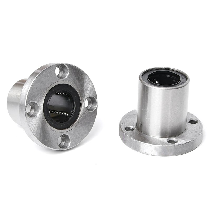 Linear Rod 8Mm - ตลับลูกปืนเชิงเส้นแบบหน้าแปลนกลม LMF6UU LMF8UU LMF10UU LMF12UU LMF13UU