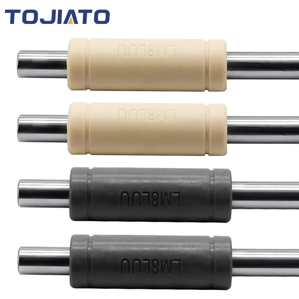 Lm8Uu Bearing - ตลับลูกปืนโพลิเมอร์แข็ง LM8LUU 1 ชิ้น บุชชิ่ง LM8LUU