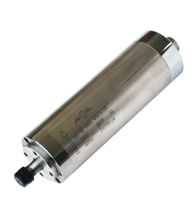 Water Cooled Spindle - มอเตอร์65X195-800W-ER11-220V แกนหมุนระบายความร้อนด้วยน้ำ CNC มอเตอร์4แกนเครื่อง CNC 1ชิ้นคุณภาพสูง