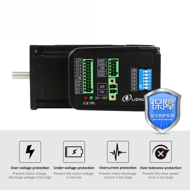 Nema23 Stepper - ตัวควบคุมมอเตอร์สเต็ปเปอร์ 36V 4A 1000PPR 1/2/3N.m แบบ