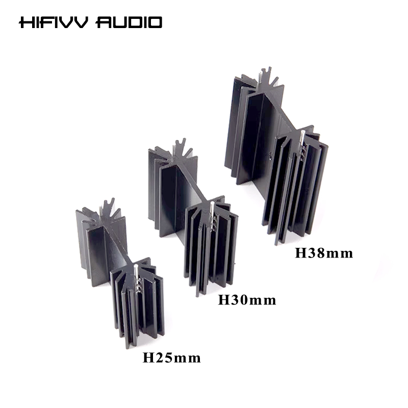 Aluminium Extrusion - ฮีทซิงค์ระบายความร้อนแบบทรานซิสเตอร์ MOS รุ่น TO-220 จำนวน 5