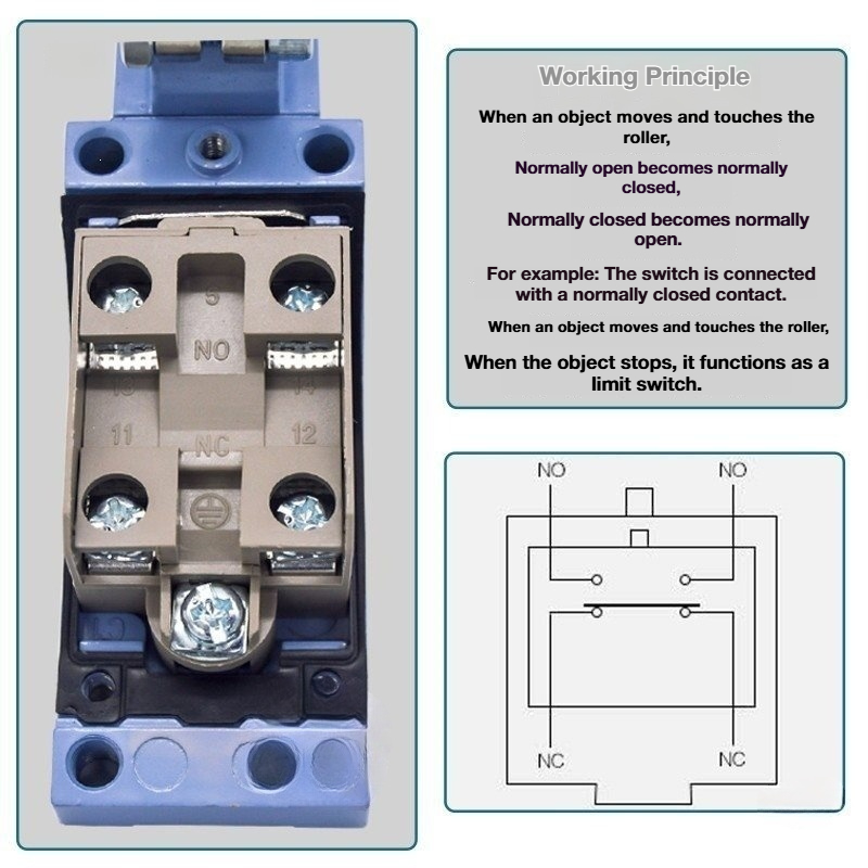สวิตช์จำกัดระยะทางขนาดเล็ก CNT - Limit Switch บทวิจารณ์และราคา