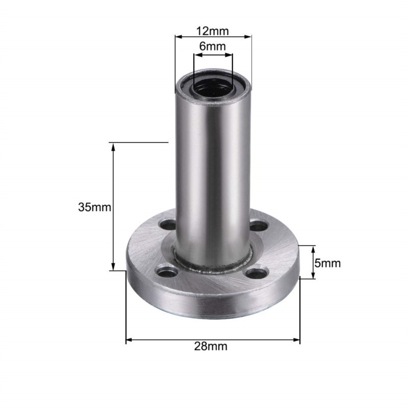 4 ชิ้น/แพ็ค Lmf8uu Lmf10uu Lmf - Lm8Uu Bearing บทวิจารณ์และราคา