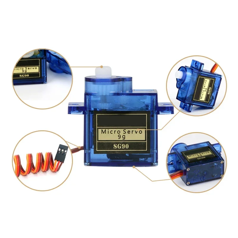 2/4/8/20Pcs SG90 9G Micro Serv - Servo 9G บทวิจารณ์และราคา