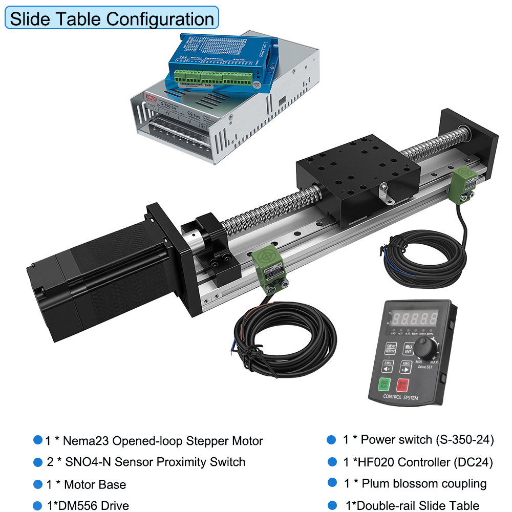 ชุดรางเลื่อนบอลสกรู CNC พร้อมม - Linear Rail บทวิจารณ์และราคา