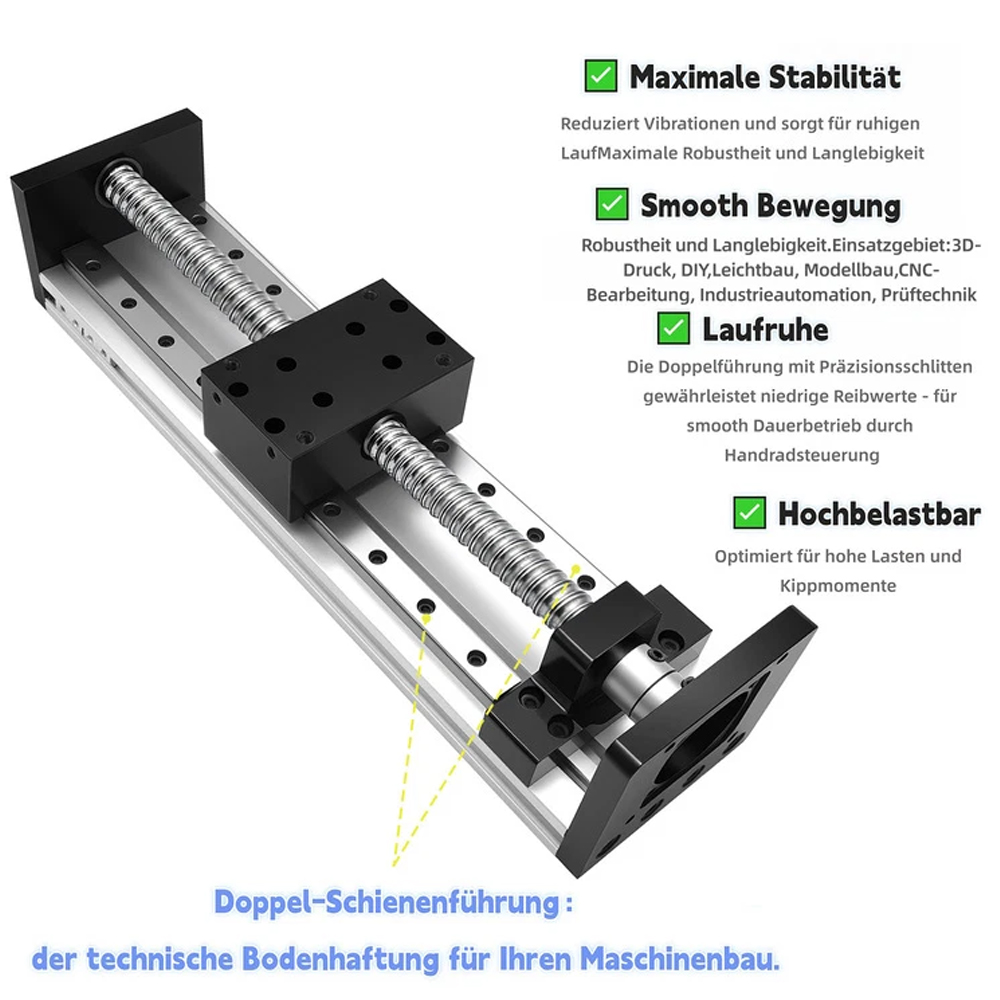 ชุดรางเลื่อนบอลสกรู CNC พร้อมม - Linear Rail บทวิจารณ์และราคา