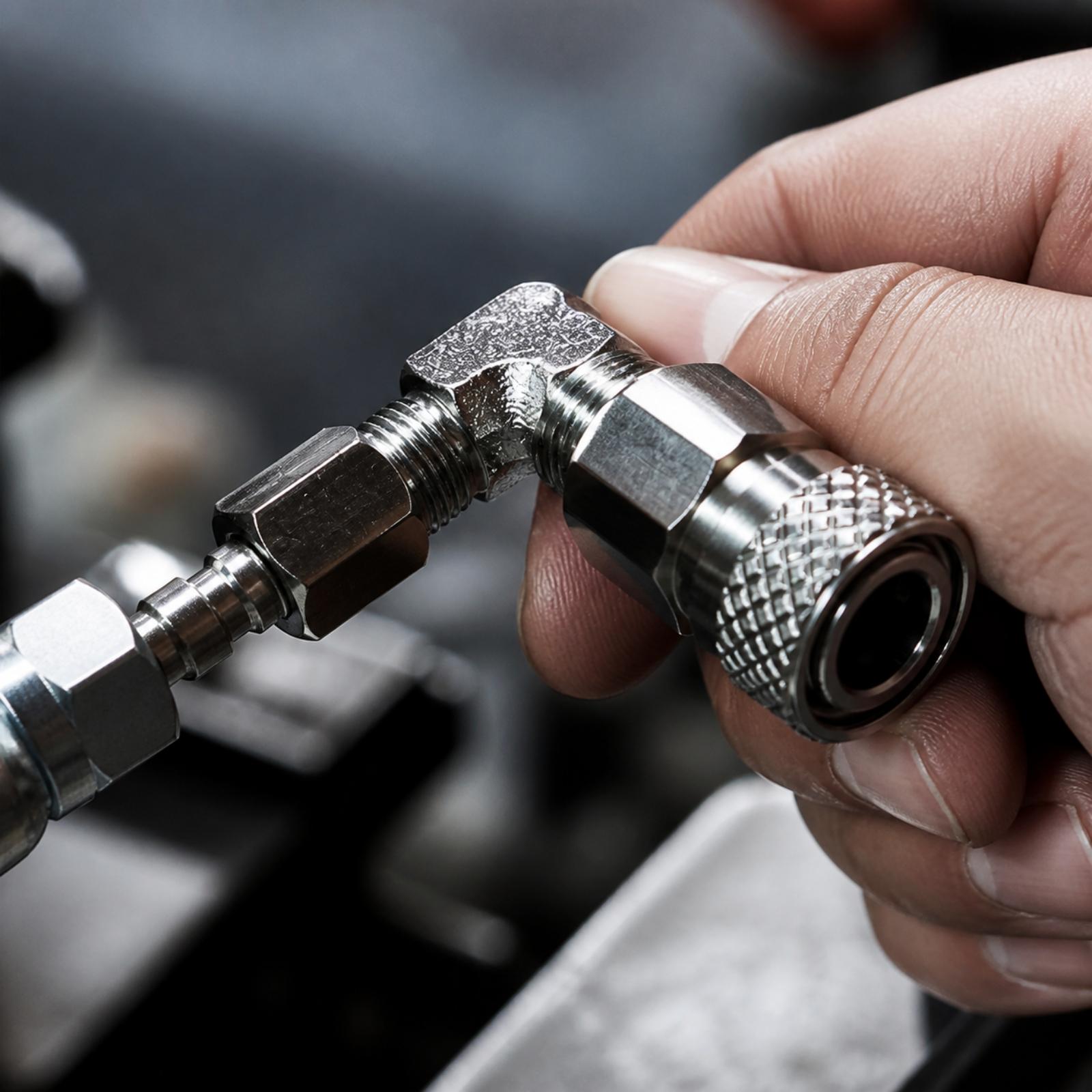 ข้อต่อสเตนเลสสตีลแบบมุม ปลดเร็ - Coupling 8Mm บทวิจารณ์และราคา