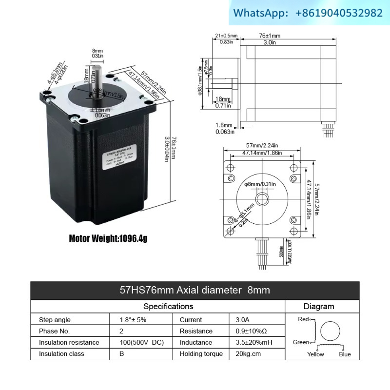 (1 ชิ้น) ชุดอุปกรณ์ CNC HLTNC  - Nema23 Stepper บทวิจารณ์และราคา
