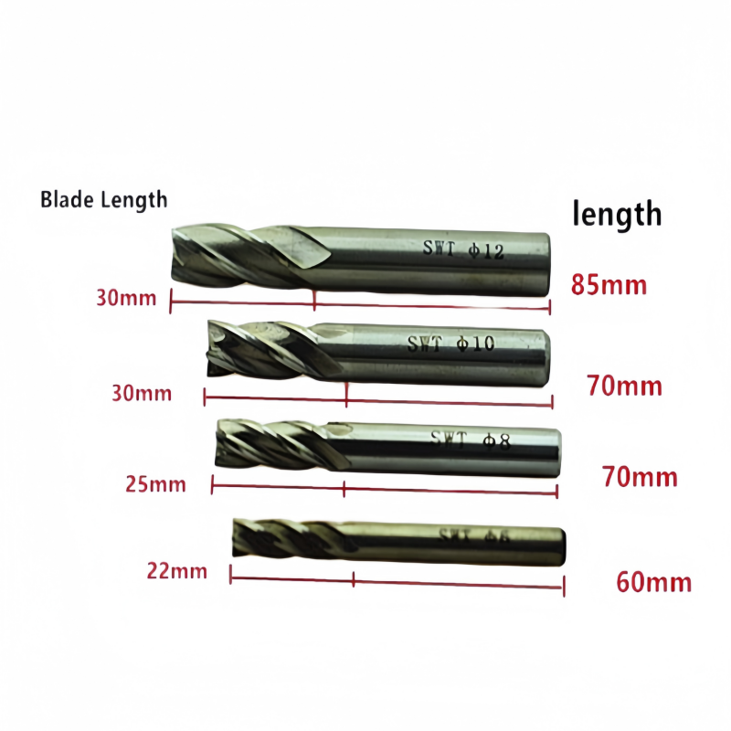 ชุดดอกเอ็นมิลคาร์ไบด์ 4 ชิ้น H - End Mill Set บทวิจารณ์และราคา