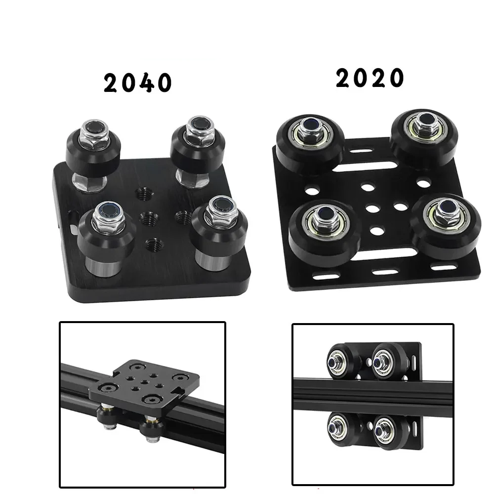 3D ชิ้นส่วนเครื่องพิมพ์ 2020 V - V Slot Wheel บทวิจารณ์และราคา