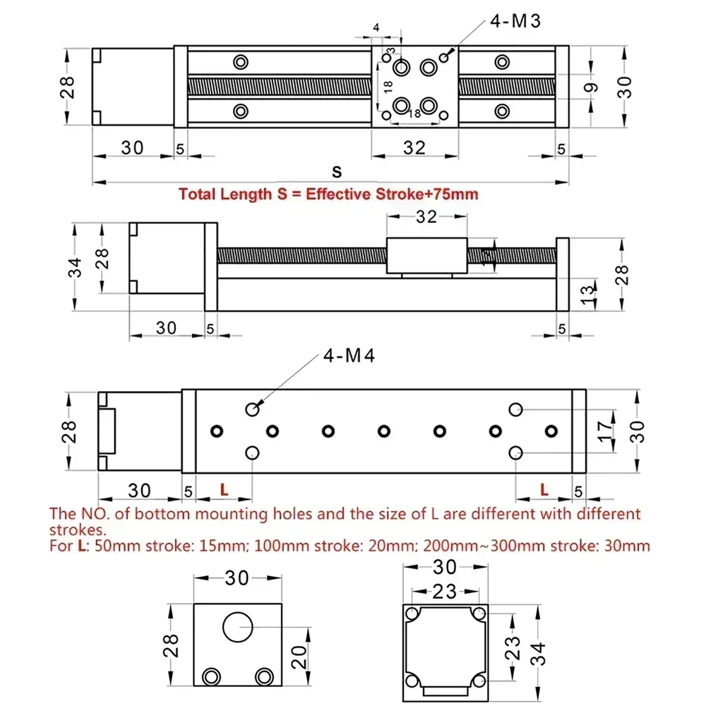 รางเลื่อนแบบเส้นตรงชนิด T พร้อ - Linear Rod 8Mm บทวิจารณ์และราคา