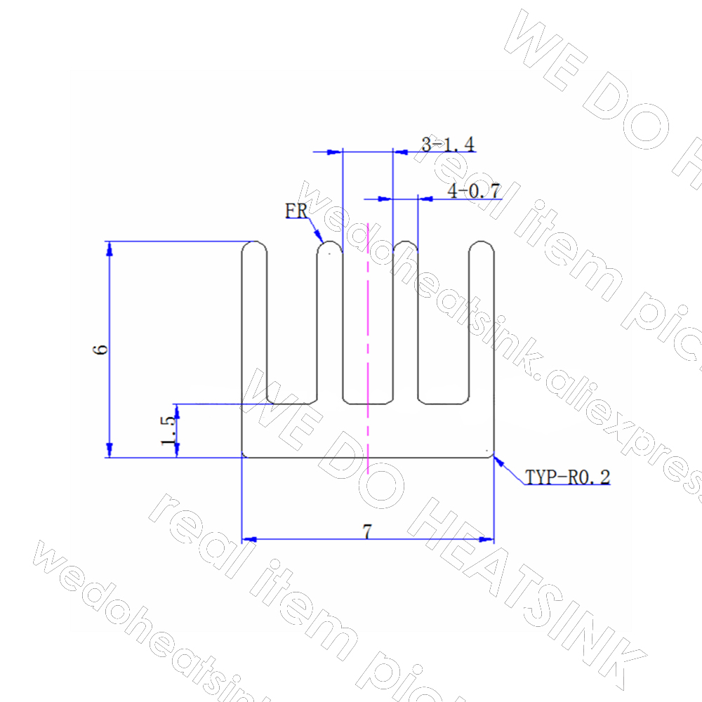 WE DO HEATSINK 50 ชิ้น/ล็อต ฮี - Aluminium Extrusion บทวิจารณ์และราคา